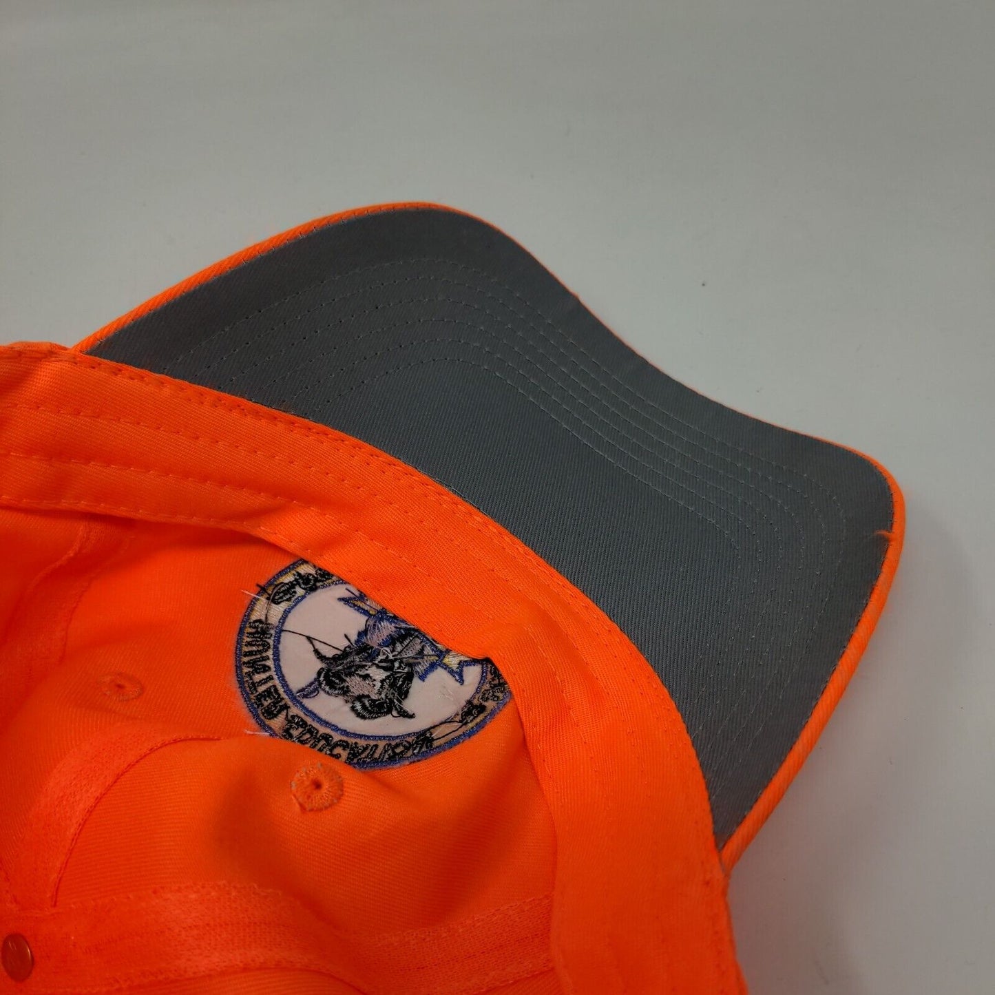 Idaho Hunter Education Program Instructor Strapback Hat Orange OSFM Otto