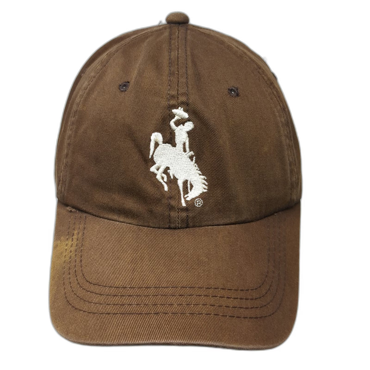 Wyoming Cowboys NCAA Signatures Baseball Cap Brown One Size Slideback Pokes Hat