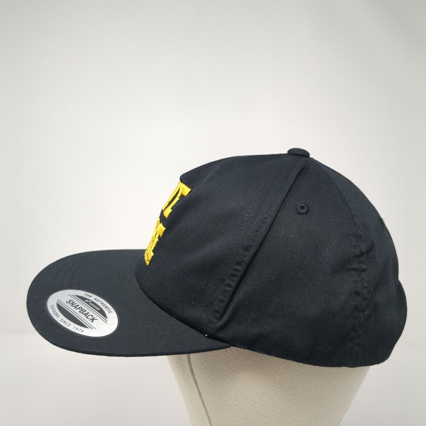 We Are Snapback Hat Black One Size Adjustable Embroidered Classics Yupoong