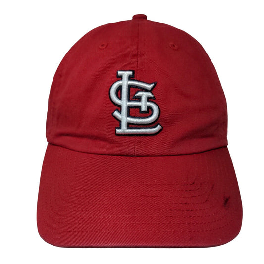 '47 Brand Slideback Hat Red MLB St Louis Cardinals Embroidered Logo