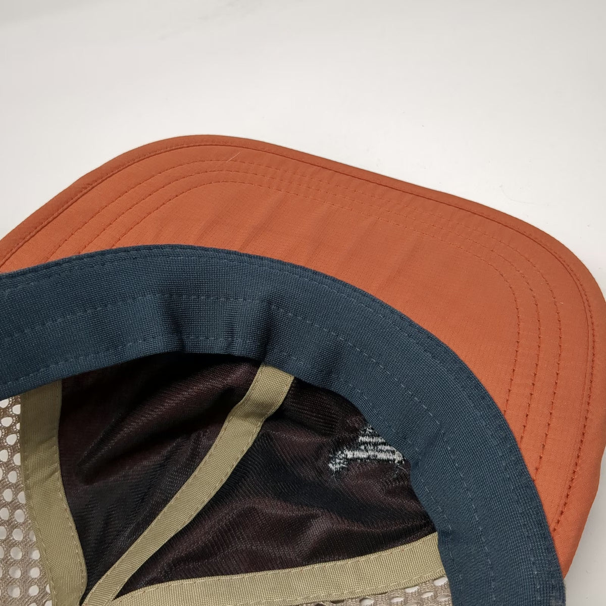 Richardson Baseball Cap Orange One Size Mesh Back MISSION43 Idaho Outdoor Hat
