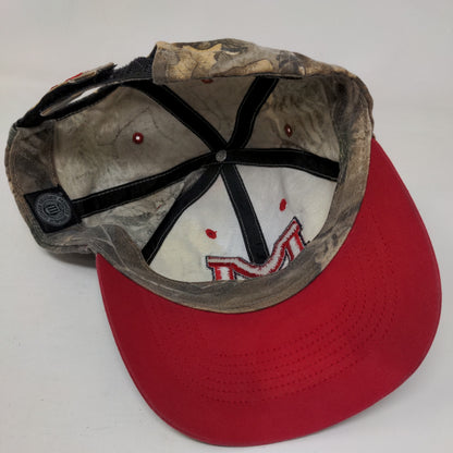 Ole Miss Rebels Strapback Camo Hat Size OS Embroidered Logo NCAA '47 Brand