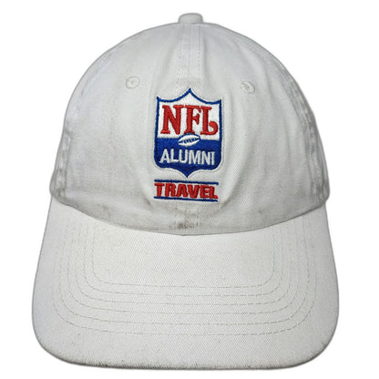 Outdoor Cap NFL Alumni Travel White One Size Strapback Embroidered Logo Hat