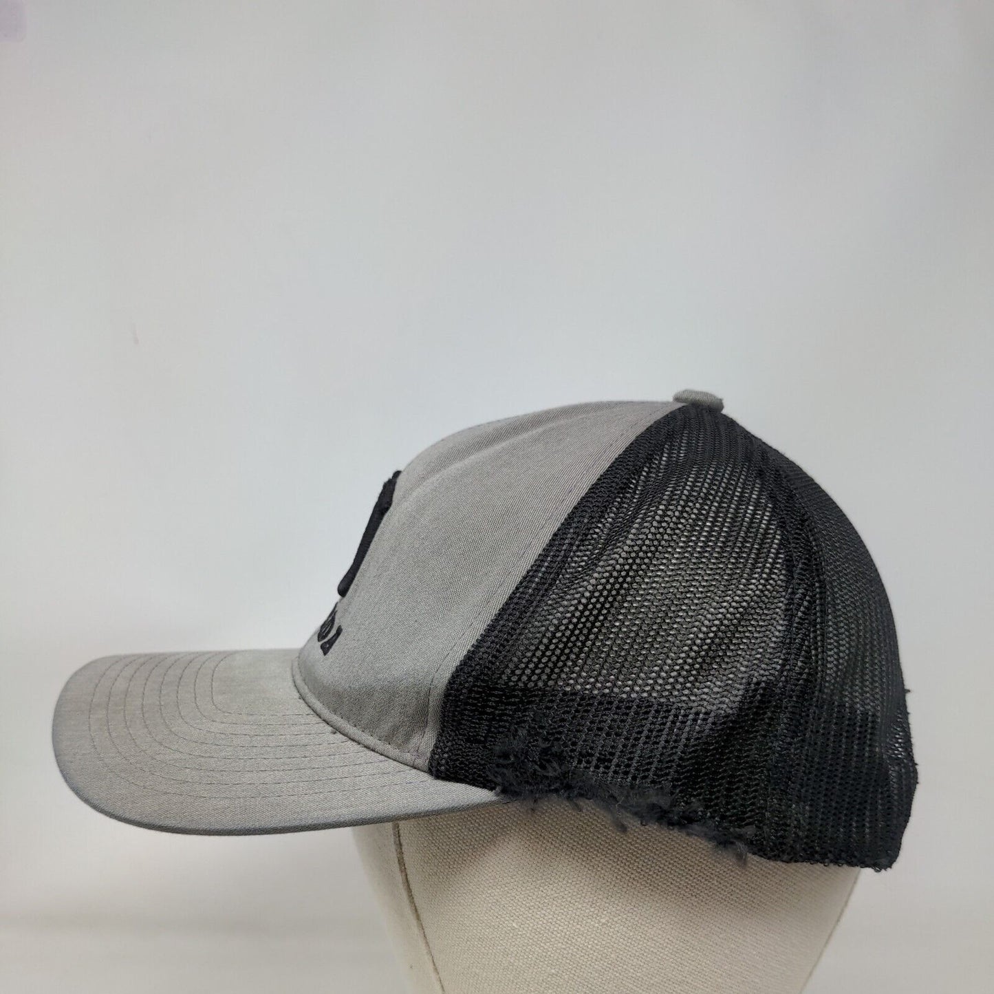 Florida Snapback Trucker Hat Gray OS Embroidered Mesh Back Pacific Headwear
