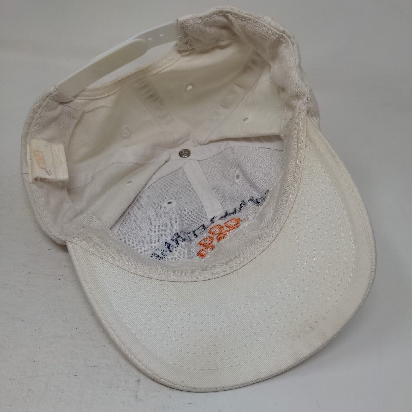 Football Lettermen Clemson Tigers Snapback Hat Cream One Size Embroidered