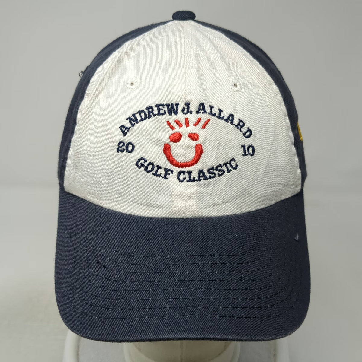 Outdoor Cap Baseball Cap Blue White One Size Andrew J Allard Golf Classic Hat