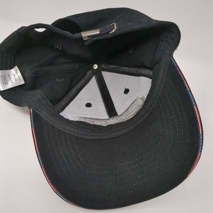 Western Trailers Slideback Hat Black One Size Adjustable Embroidered