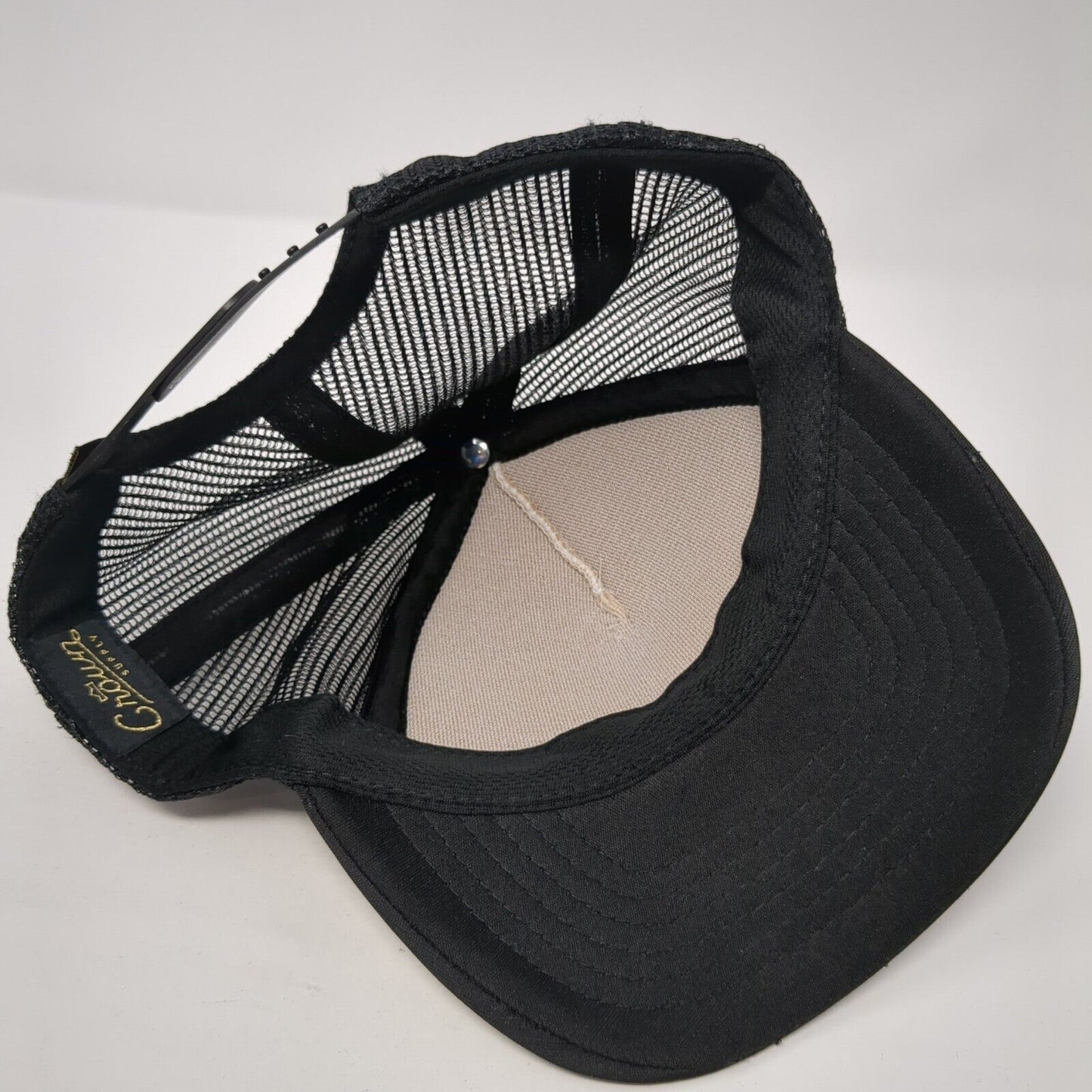 Bad Hair Day Snapback Trucker Hat Black OS Adjustable Mesh Back Crown Supply