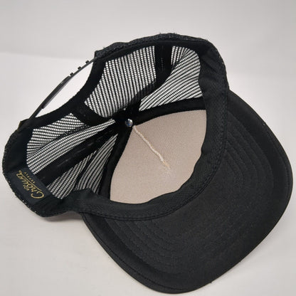 Bad Hair Day Snapback Trucker Hat Black OS Adjustable Mesh Back Crown Supply