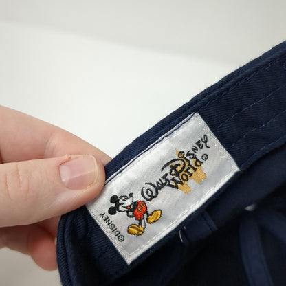 Mickey Mouse Slideback Hat Blue One Size Adjustable Walt Disney World