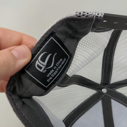 TCM Contractor's Edge Snapback Trucker Hat Gray OSFM Mesh Back Outdoor Cap