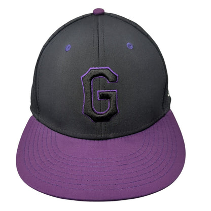 G Fitted Hat Multicolor Large Embroidered Vented Holes 6 Panel The Game Pro
