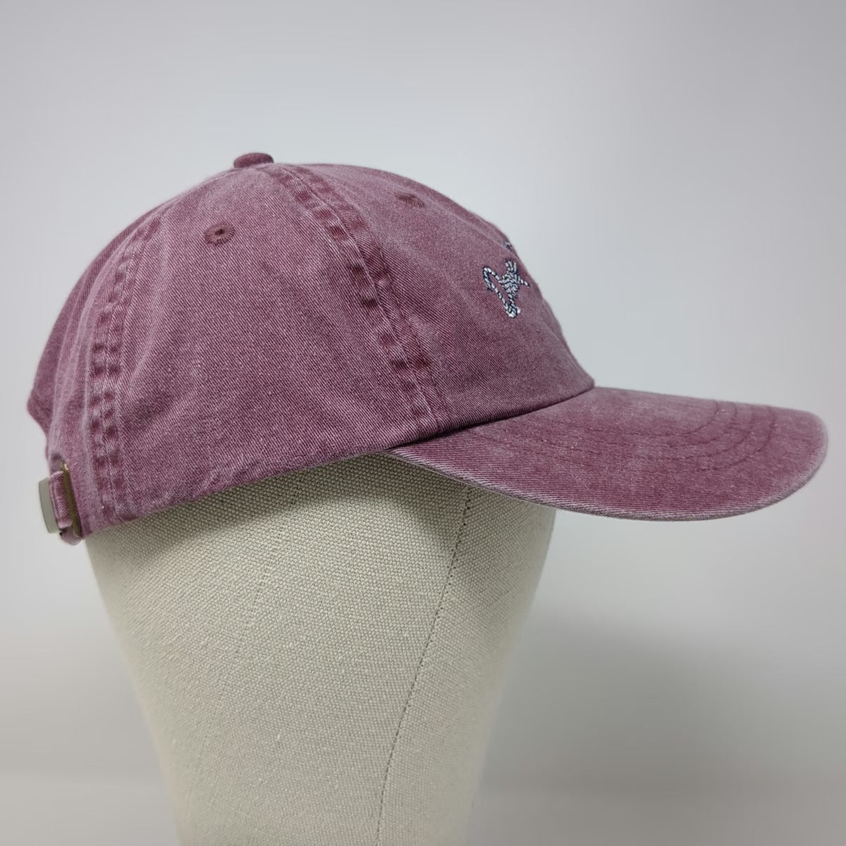 Port & Company Pink Baseball Cap One Size Down The Hatch Rope Slideback Hat