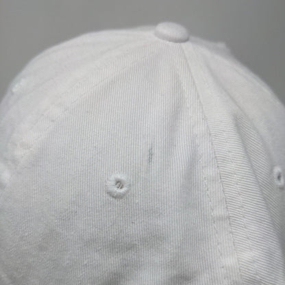 Highly Favored Slideback Hat White One Size Adjustable Embroidered KB ETHOS