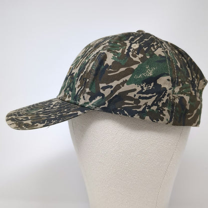 Cobra Baseball Cap Green Brown Black One Size Tiger Stripe Camo NFM Logo Hat