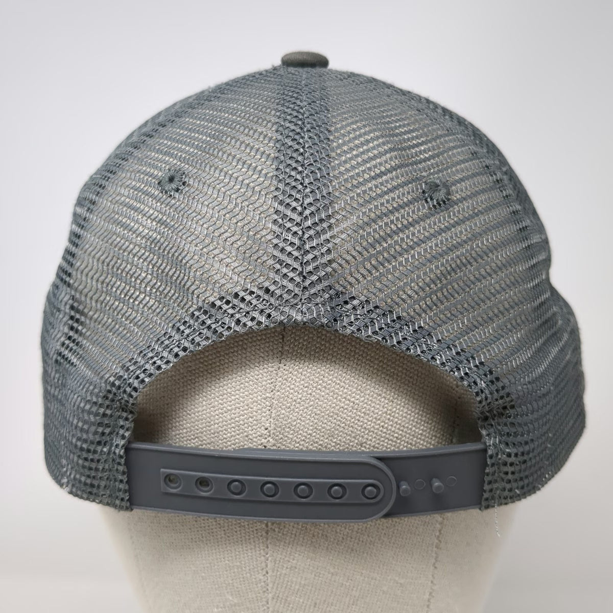 Zephyr Trucker Hat Gray One Size Bullards Bar Reservoir CA Wave Patch Snapback