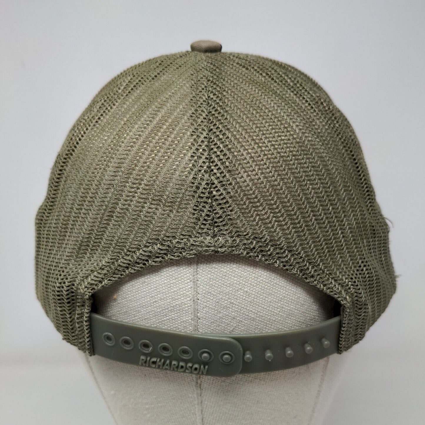 The Range Jimmy Primos Snapback Trucker Hat Camouflage OS Mesh Back Richardson