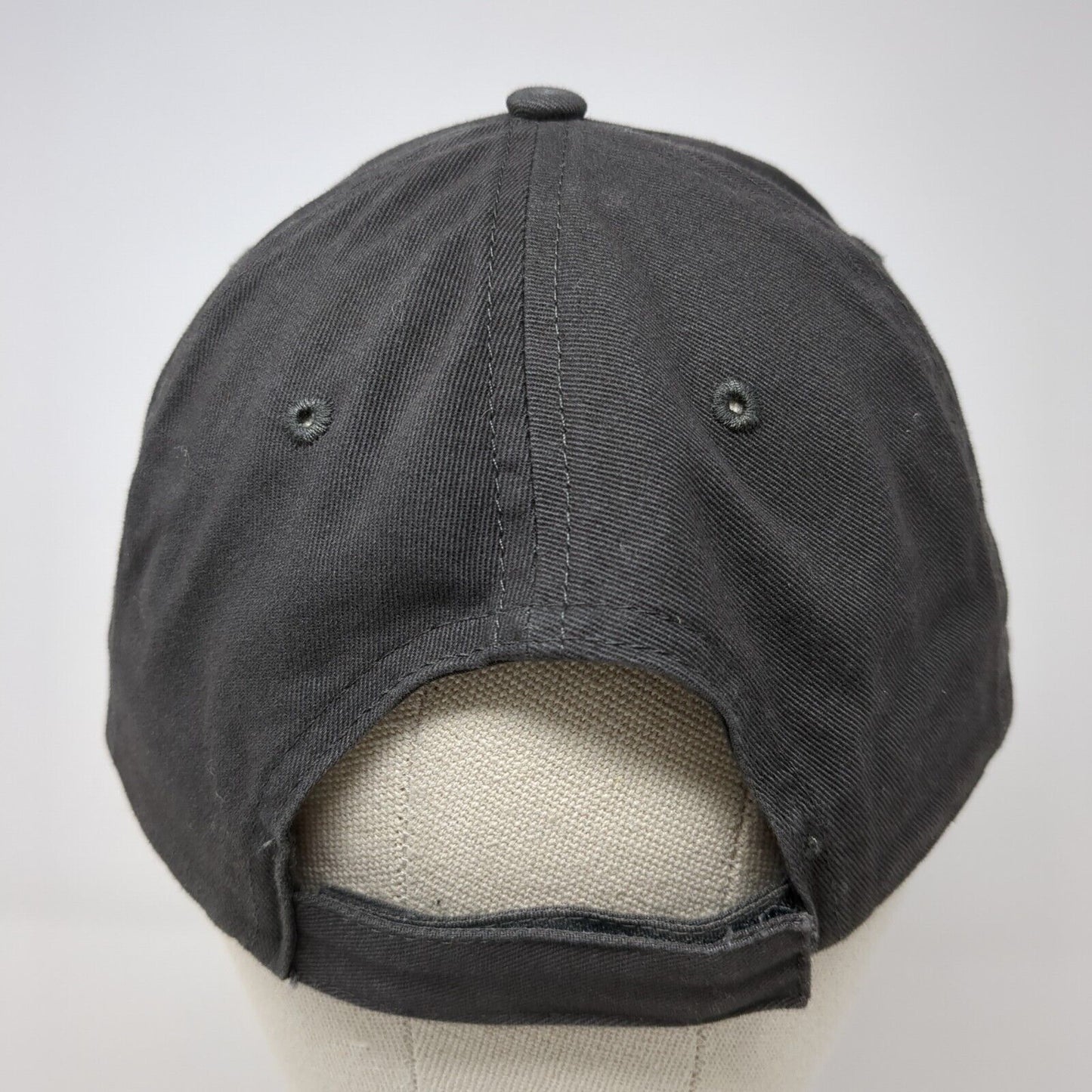 John A Logan College Automotive Service Technology Strapback Hat Gray One Size