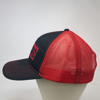 BAMKO Costco Wholesale Baseball Cap Black Red One Size Mesh Back Snapback Hat