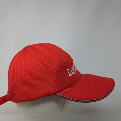 Lifeguard Slideback Hat Red OSFA Adjustable Embroidered Breathable Coolmax