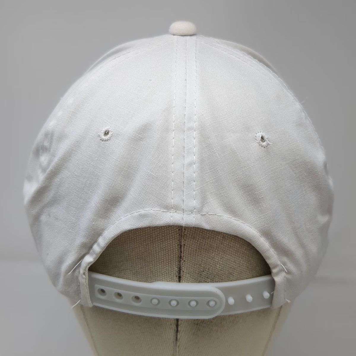 L/A Headwear 5 Panel White One Size Virginia Lottery Green Rope Snapback Hat