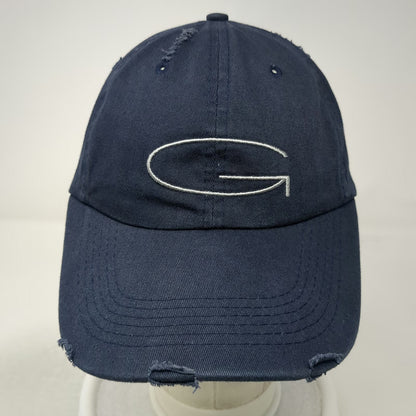 Gansevoort Baseball Cap Blue One Size Strapback Meatpacking NYC Embroidered Hat