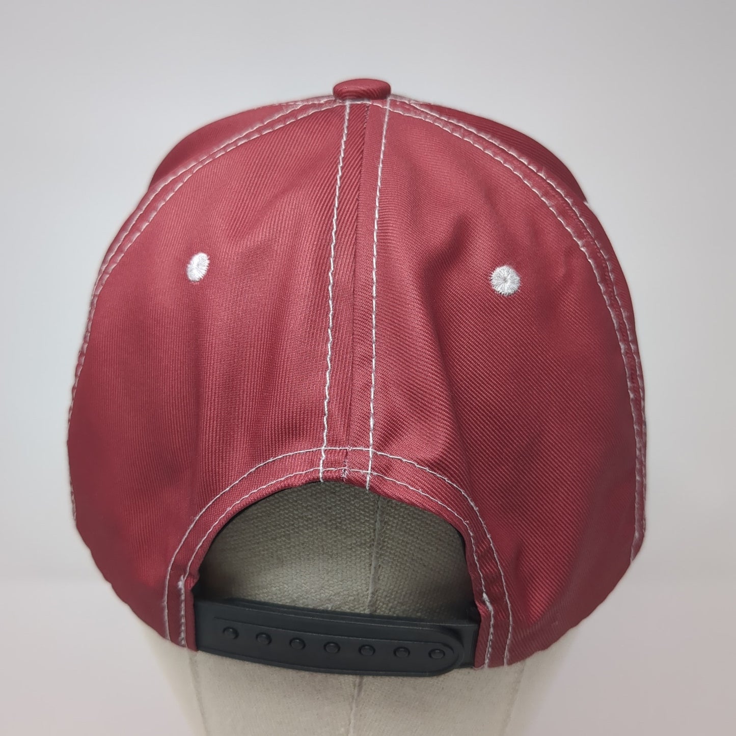 45 47 American Flag Snapback Hat Red One Size Adjustable Vent Holes