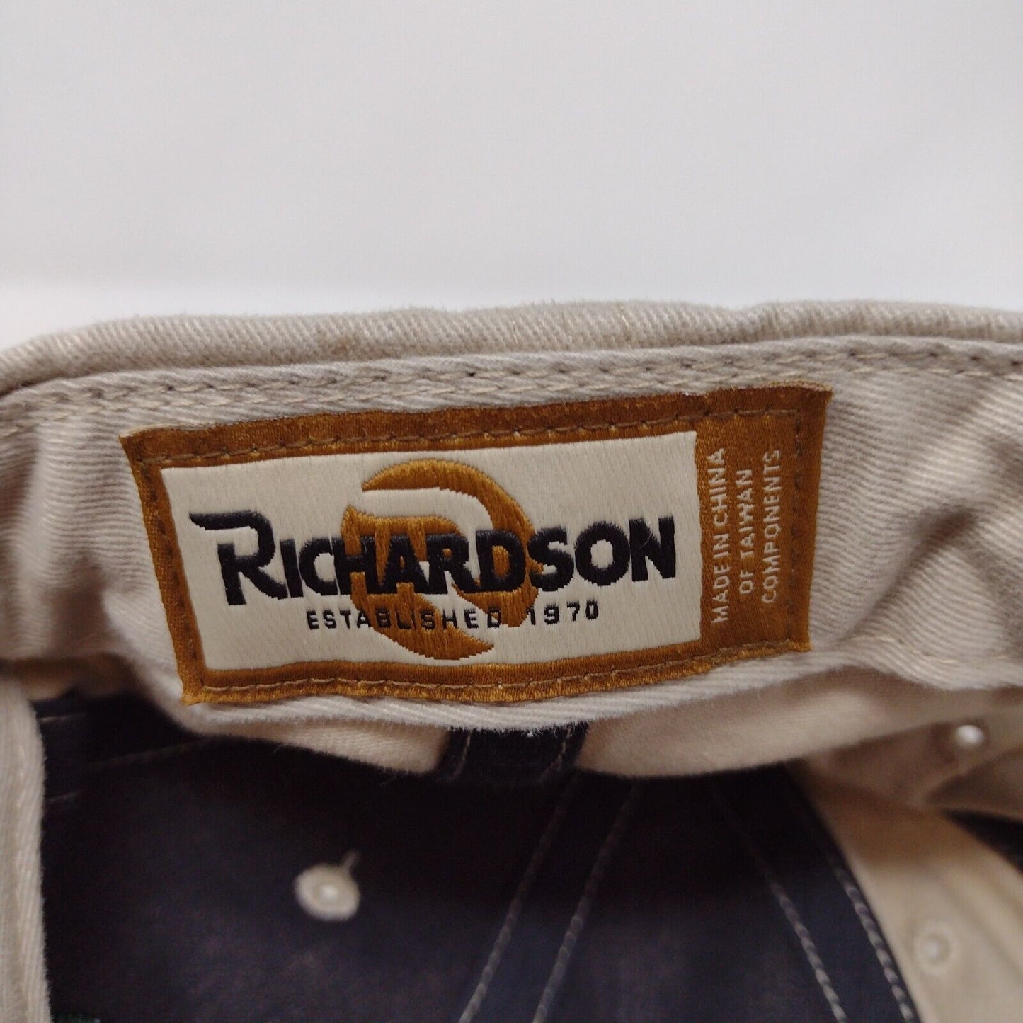 Richardson Strapback Hat Multi OSFA Embroidered TVSP Colorblock