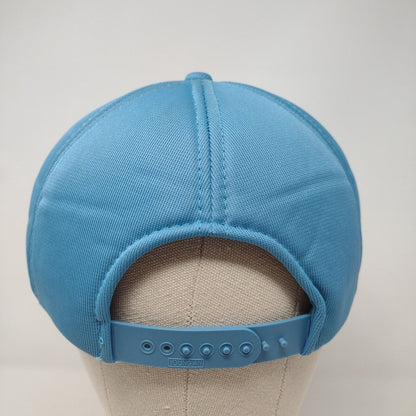 Weed Building Supply Snapback Hat Blue OSFA Adjustable Vernon Headliner