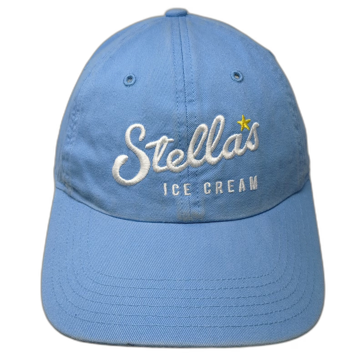 Richardson Baseball Cap Blue L Stellas Ice Cream Slideback Cotton Adjustable Hat