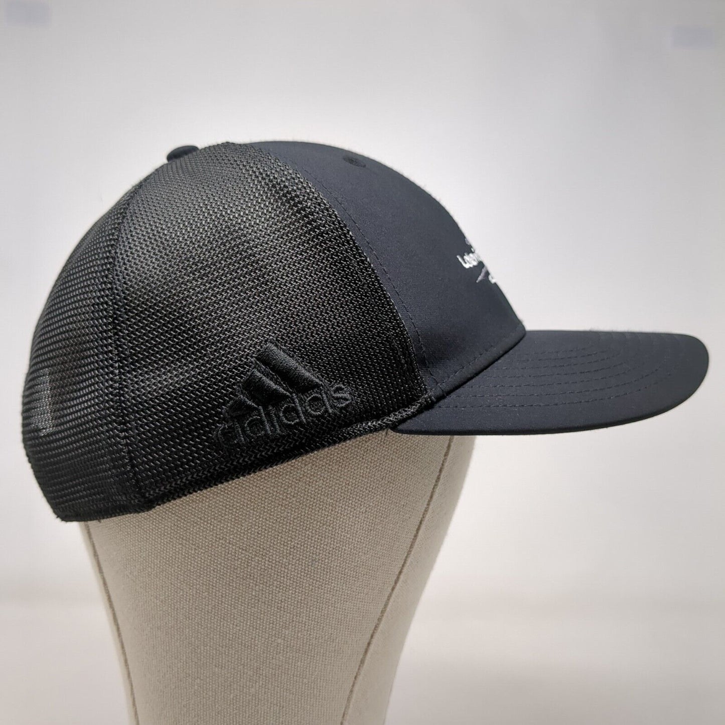 Lakeview Golf Club Snapback Trucker Hat Black OSFM Adjustable Mesh Back Adidas