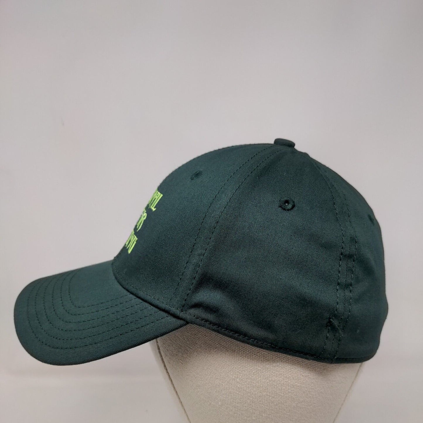 Primal Fear Racing Fitted Hat Green M/L Embroidered New Era 6 Panel