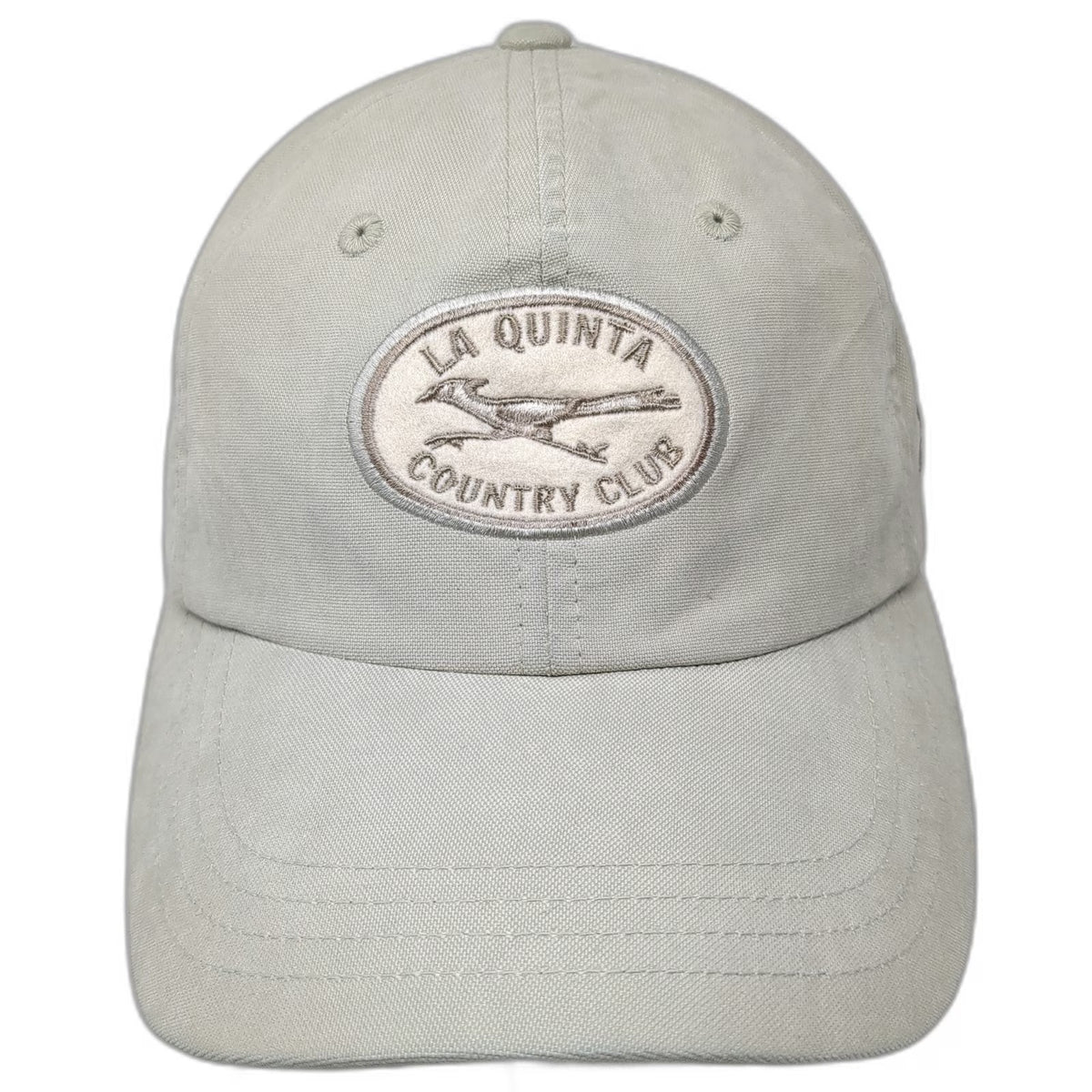 Imperial La Quinta Country Club Roadrunner USA Flag Baseball Cap Beige One Size