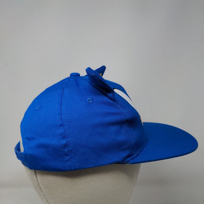 Sonic The Hedgehog Sega Snapback Hat Blue One Size Adjustable Vent Holes