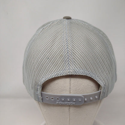Kneeling Nun Farms Patch Snapback Trucker Hat Multi One Size Mesh Back