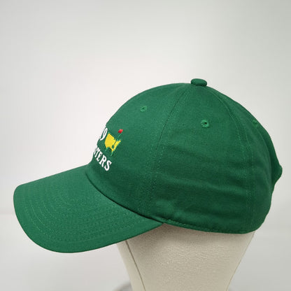 American Needle 2019 Masters Hat Green One Size Baseball Cap Cotton Slideback