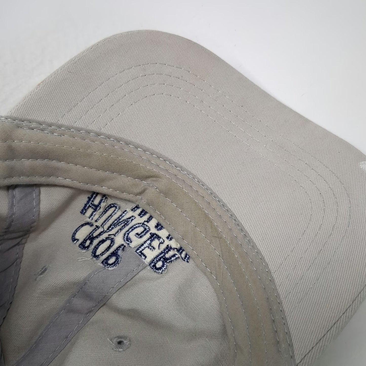 Church World Service Slideback Baseball Cap Gray One Size CROP Hunger Walk Hat