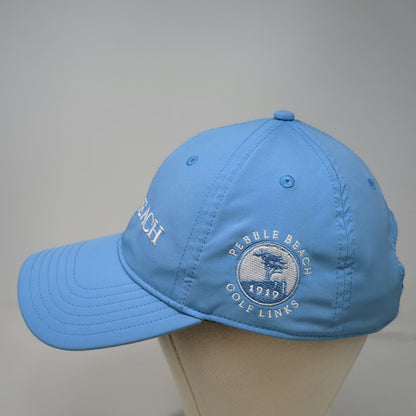 TaylorMade Baseball Cap Blue One Size Pebble Beach Golf Links Slideback Golf Hat