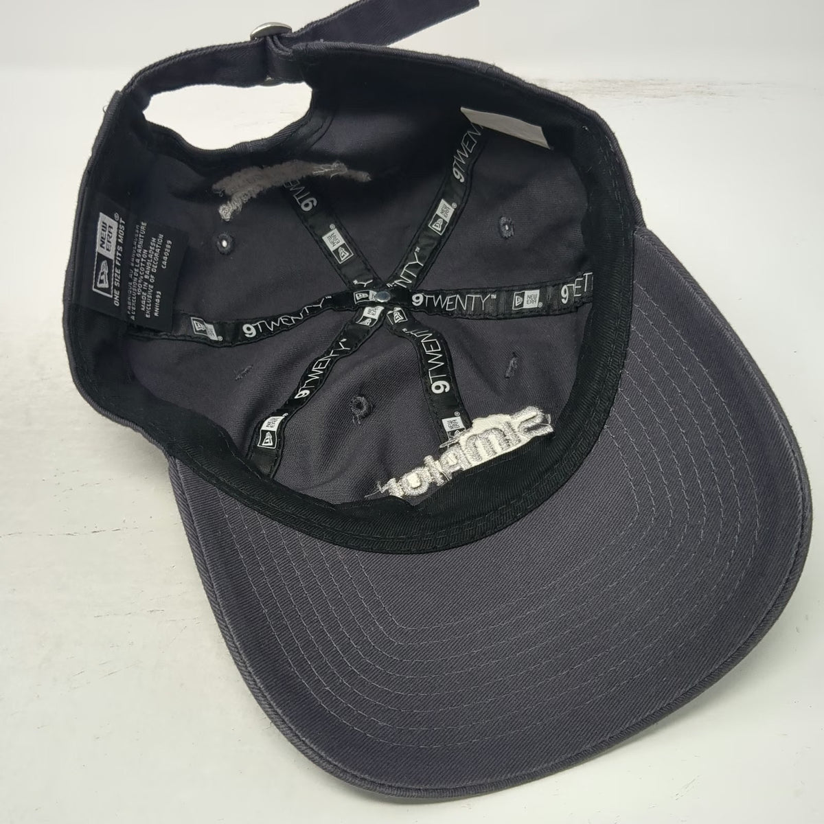 New Era Baseball Cap Gray One Size Simplot AgriBusiness Smoky Canyon Mine Hat