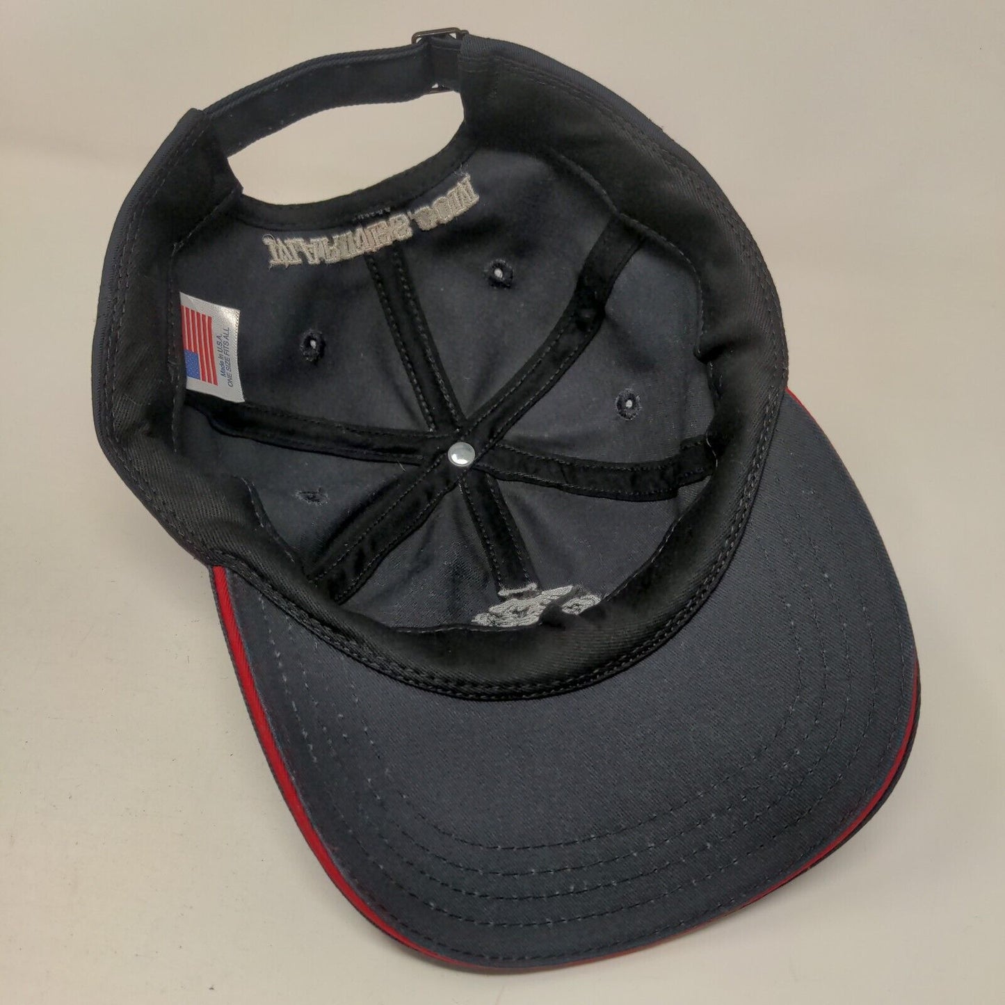 Marines The Few The Proud Slideback Hat Blue OSFA Adjustable Embroidered 6 Panel