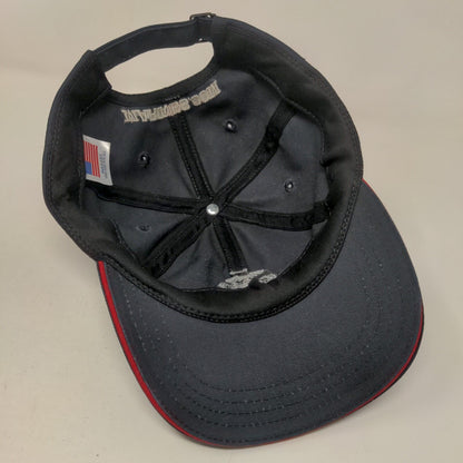 Marines The Few The Proud Slideback Hat Blue OSFA Adjustable Embroidered 6 Panel
