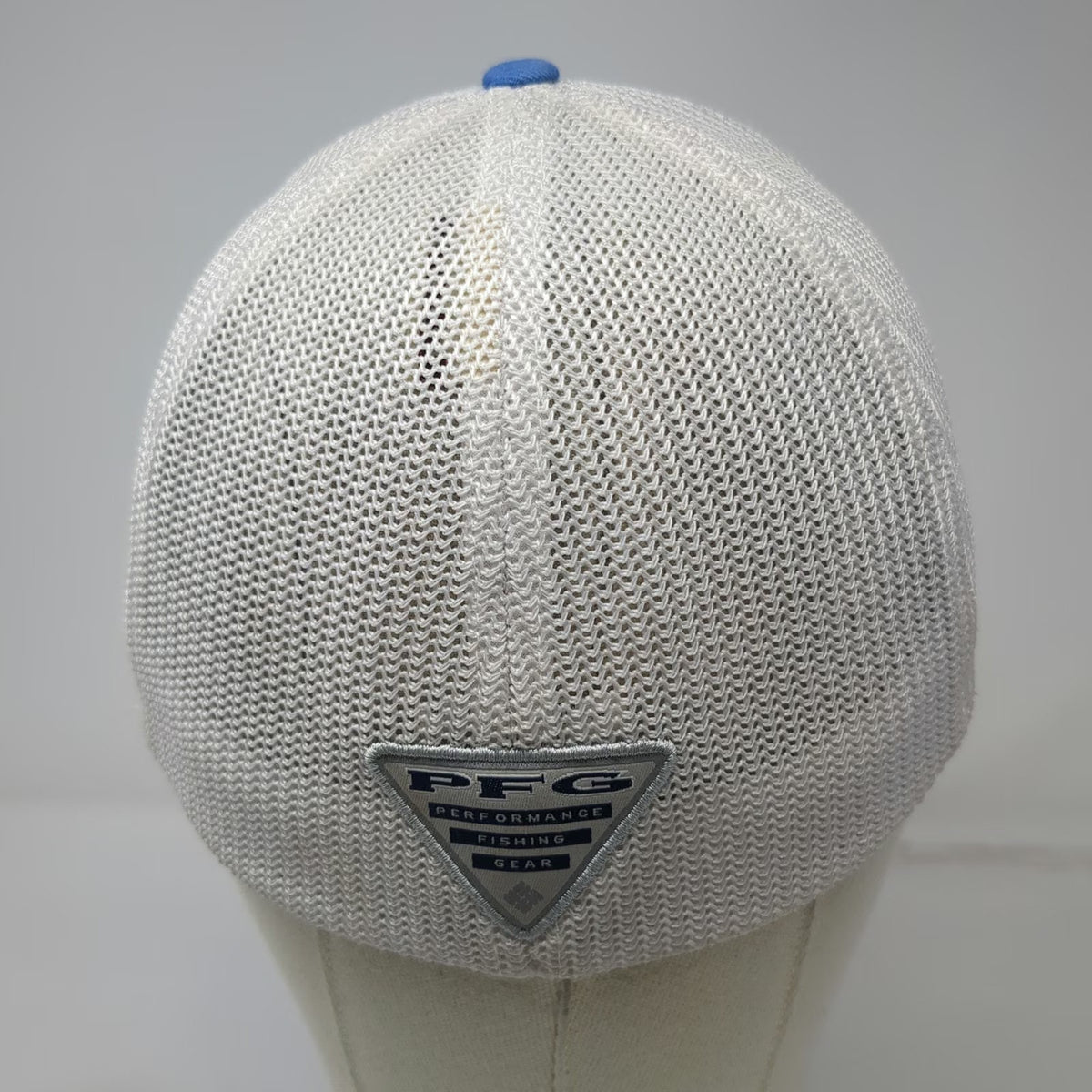 Columbia Baseball Cap Blue M PFG Performance Fishing Gear Mesh Back Fishing Hat