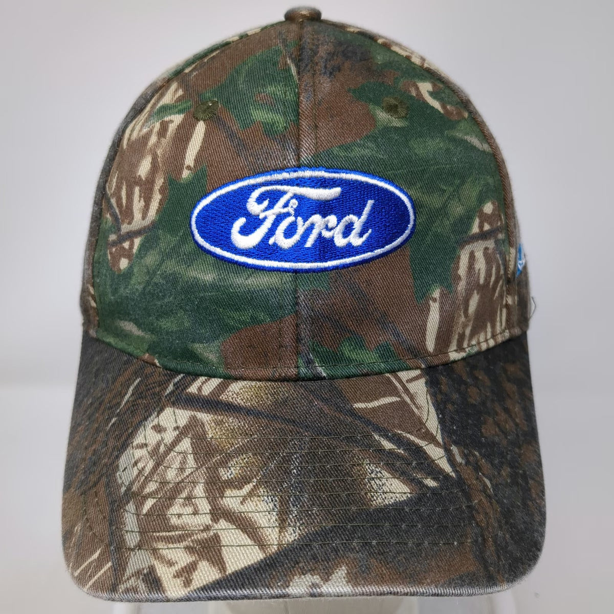 Nissin Baseball Cap Green One Size Camo Ford Lithia Ford Dealer Logo Truck Hat