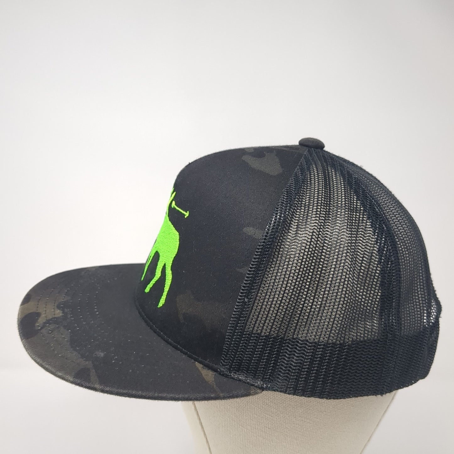 That's Bowhunting Snapback Trucker Hat Multicolor One Size Adjustable Mesh Back