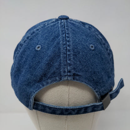 FL Florida Slideback Hat Blue OSFA Adjustable Embroidered Denim Captain Travel