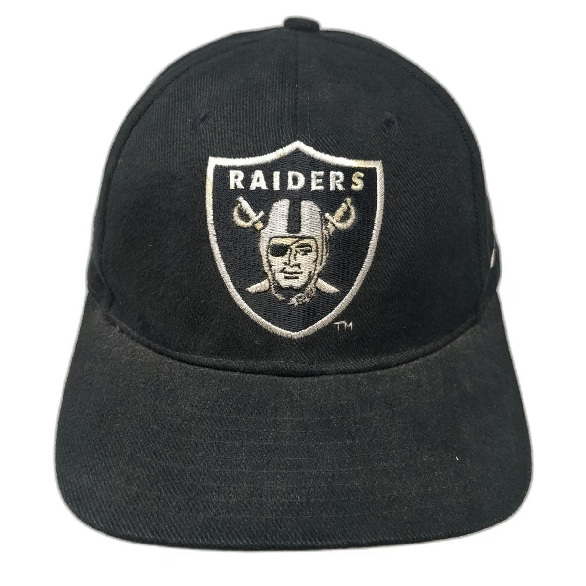 Nike Raiders NFL Black Baseball Cap Pro Line Authentic Snapback Hat Vintage