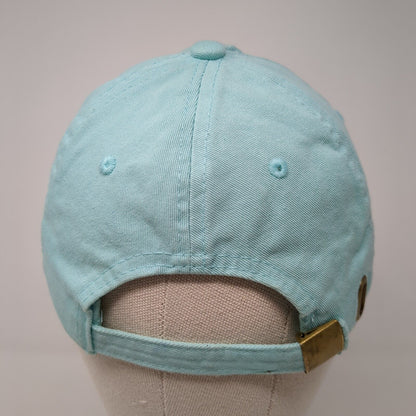 Eckos Slideback Hat Blue One Size Adjustable Vented Holes 6 Panel Blank