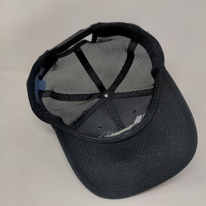 Gailey Enterprises Real Estate Snapback Trucker Hat Black One Size Mesh Back