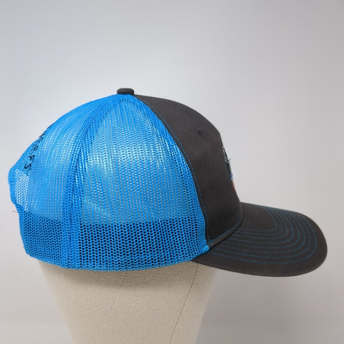 Rivers2Reefs Field Institute Snapback Trucker Hat Multi One Size Mesh Back