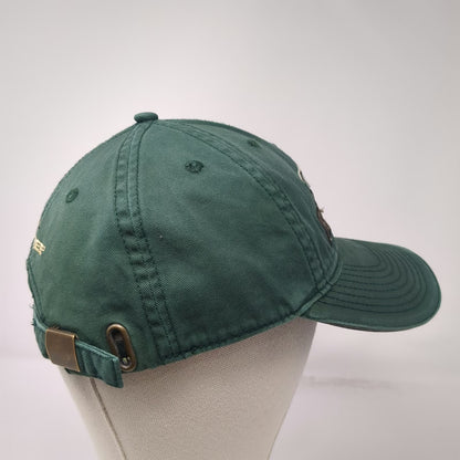 Realtree Baseball Cap Green One Size Team Logo Camo Fill Slideback Strap Hat